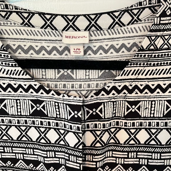 Tribal Print Romper - Picture 2 of 4